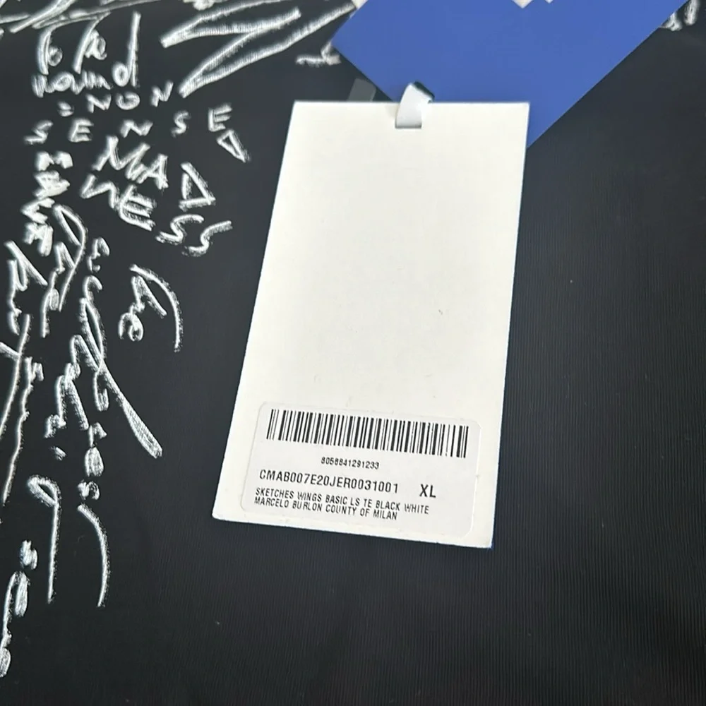 Men’s long sleeve Marcelo burlon county of Milan. Never worn. Size XL. - Picture 3 of 7